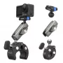 TELESIN Magic Arm Clamp Mount DJI Osmo Action 5 Pro/4/3, Osmo 360, GoPro, Insta360 – S3-HBM-14-TDJ