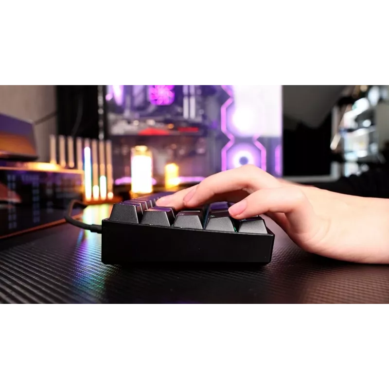 MCHOSE Ace 60 Pro Hall Effect magneettinen pelinäppäimistö, TTC Uranus Magnetic Switch-SE, musta (Ace60-5A)