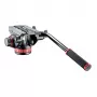 Manfrotto MVH502AH nestevideopää tasaisella alustalla, 4 kg kantavuus, 75 mm alusta, musta