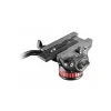 Manfrotto MVH502AH nestevideopää tasaisella alustalla, 4 kg kantavuus, 75 mm alusta, musta