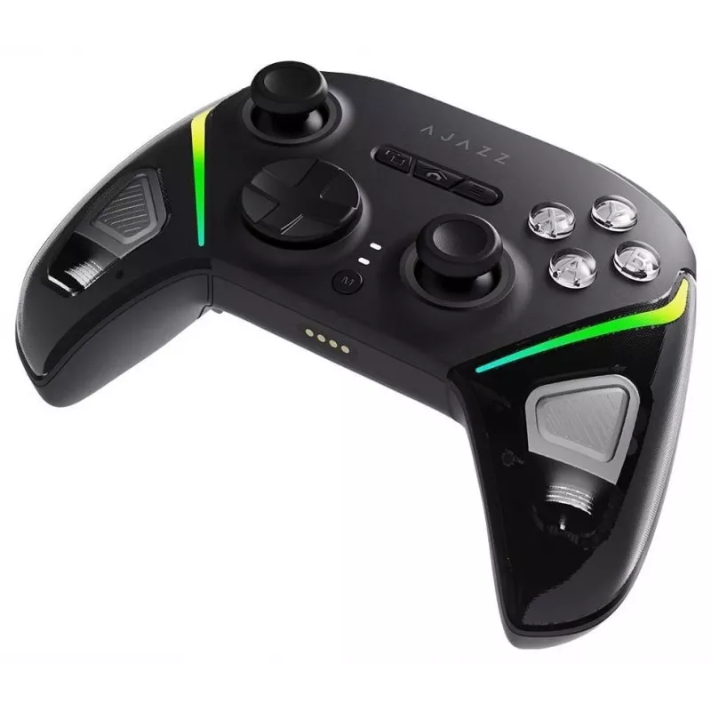 AJAZZ GP100-B langaton RGB-ohjain Switch/PC/iOS/Android - musta