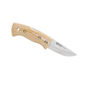 Helle Berget veitsi, beige Canvas Micarta, 12C27