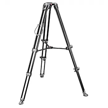 Manfrotto MVT502AM alumiininen videokolmijalka nestepäällä, 3 jalkaosaa, 4 kg kantavuus, 169 cm enimmäiskorkeus, musta