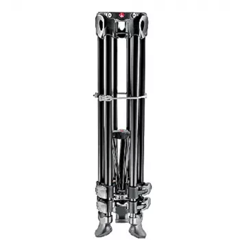Manfrotto MVT502AM alumiininen videokolmijalka nestepäällä, 3 jalkaosaa, 4 kg kantavuus, 169 cm enimmäiskorkeus, musta