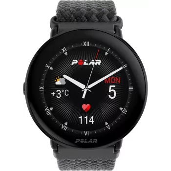 Polar Ignite 3 S-L, musta/musta punottu (900111828)