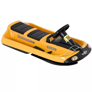 Hamax Sno Taxi Snow Racer, keltainen, polyeteeni