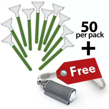 Visible Dust MXD100 Green 1.0x Vswabs bulk 50 kpl