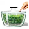 OXO Good Grips 11262700 2-in-1 lasinen salaattilinko, läpinäkyvä