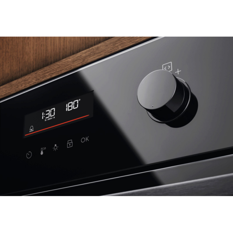 Electrolux LOF6P16Z kalusteisiin asennettava sähköuuni, 71 L, pyrolyysipuhdistus, SoftClosing, musta