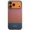 PITAKA Edge Case California Dream 04 Sunset iPhone 17 Pro Max -laitteelle – ultrahohut aramidikuitutakaosa MagSafella