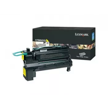 Lexmark C792X2YG keltainen värikasetti erittäin suurella kapasiteetilla