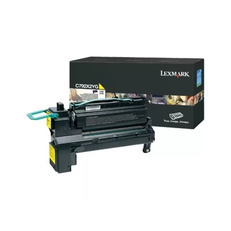 Lexmark C792X2YG keltainen värikasetti erittäin suurella kapasiteetilla