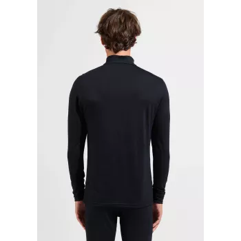 Odlo Merino 200 BL Top turtleneck LS puolivetoketju - musta - XL