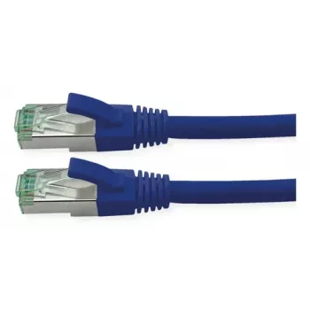 ROLINE RM Cat.6A S/FTP (PiMF) patch-kaapeli, TPE, sininen, 5 m - RJ45 Snagless, 10GbE, LSZH
