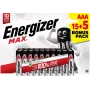 Energizer Max Micro AAA alkaliparistot 1,5 V 20 kpl pakkaus (E303349400)