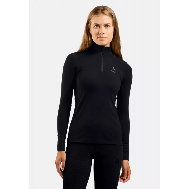 ODLO naisten Merino 200 termopaita - musta, XS
