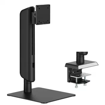 VALUE raskaan käytön vapaasti seisova LCD-varsi, korkeussäädettävä, jopa 49", 18 kg, musta