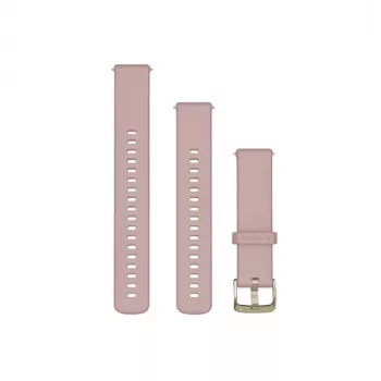 Garmin Quick Release 18 mm silikoniranneke kelloille, Powder Pink, 010-13256-03