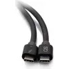 C2G 2,5 jalan Thunderbolt 4 USB-C kaapeli - 40Gbps, 100W PD, 8K, musta