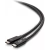 C2G 2,5 jalan Thunderbolt 4 USB-C kaapeli - 40Gbps, 100W PD, 8K, musta