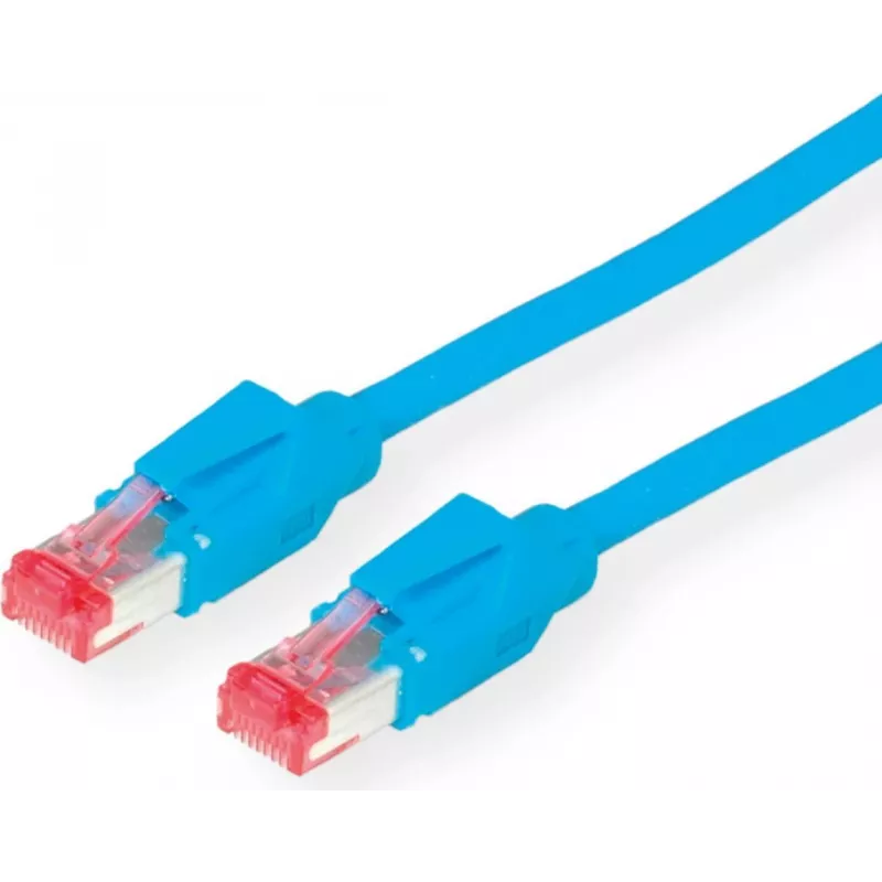 Draka UC600 SS27 Cat.6 S/FTP -kytkentäkaapeli, RJ-45, sininen, 10 m (21.05.2104)