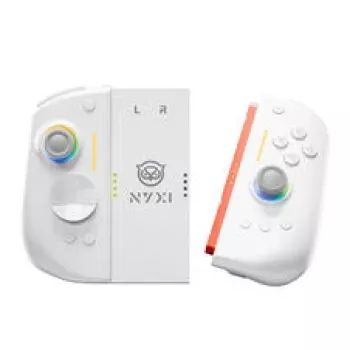 NYXI Hyperion 3 Switch 2 Joy-Pad, Hall-ilmiö - valkoinen