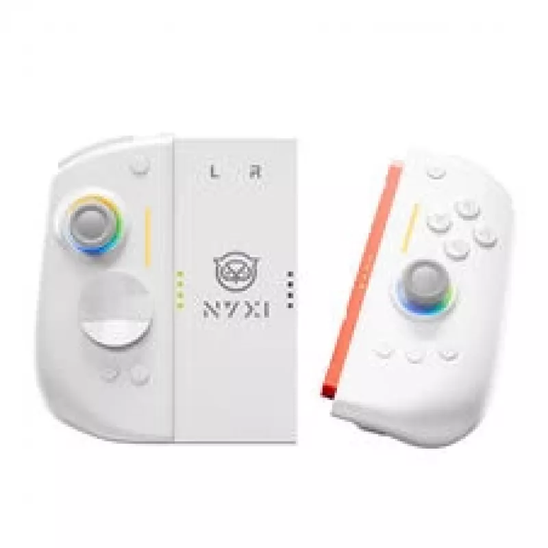 NYXI Hyperion 3 Switch 2 Joy-Pad, Hall-ilmiö - valkoinen