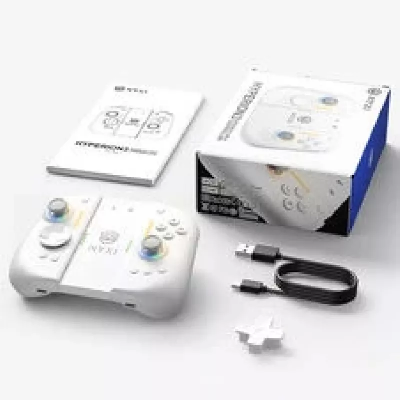 NYXI Hyperion 3 Switch 2 Joy-Pad, Hall-ilmiö - valkoinen