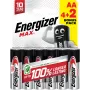 Energizer Max AA alkaliparistot, 1,5 V, 6 kpl pakkaus (4+2)
