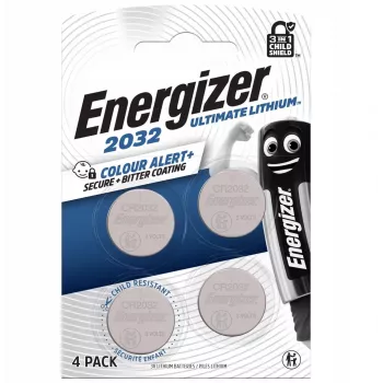 Energizer CR2032 3V litium-nappiparisto, 4 kpl