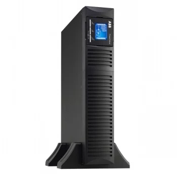 ABB PowerValue 11 RT G2 3000 VA 2700 W online rack/torni-UPS puhtaalla siniaallolla, USB, RS-232, EPO, Smart Slot