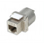 Intellinet 167222 Cat6 FTP RJ45 Keystone -liitin, työkaluton, suojattu, sinkkiseos