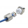 Intellinet 167222 Cat6 FTP RJ45 Keystone -liitin, työkaluton, suojattu, sinkkiseos