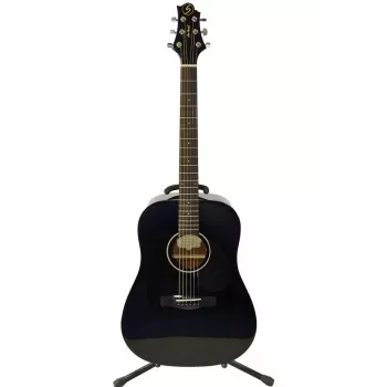 Samick D-1 BK Dreadnought akustinen kitara - musta