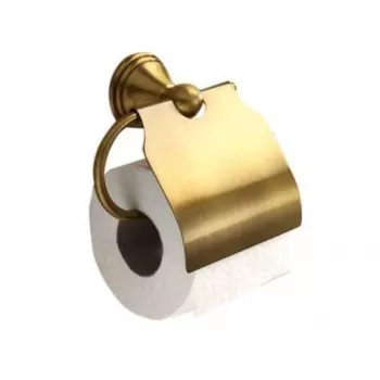 Romance 7525 44 seinäteline WC-paperille messinkiä, kiillotettu kromi
