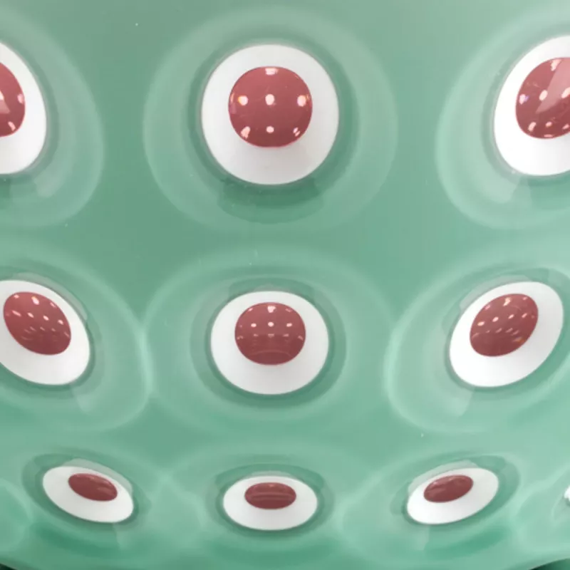 Guzzini Le Murrine 2 kpl:n kulhosarja 12 cm matcha-vihreä/valkoinen/mauve