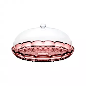 Guzzini Vanity torttujalusta kannella, mauve