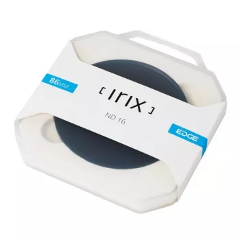 Irix Edge ND16 -harmaasuodatin 86mm - 4 asteen valonvaimennus, monipinnoitettu optinen lasi, ohut alumiinikehys