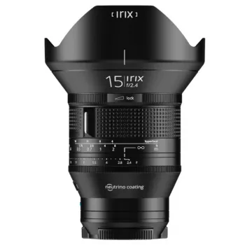 Irix 15mm f/2.4 laajakulma-kiinteäpolttoväliobjektiivi Sony E täysikenno