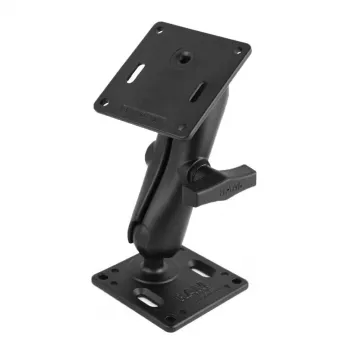 RAM MOUNTS RAM-102U-2461 kaksois-VESA-75x75-mm-levysovitin 1,5 tuuman palloalustoille