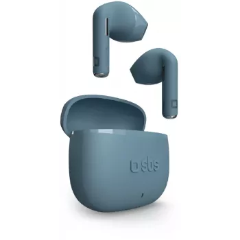 SBS Go Pods langattomat TWS-nappikuulokkeet, petrolinsininen (TEEARTWSGOPODSP)