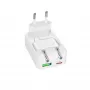 SBS TETRGANUSBTCFOLD20W 20 W GaN USB-C taitettava seinälaturi valkoinen