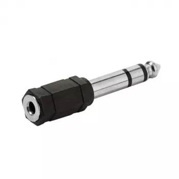 Vivanco VVAJACKAD35F63M 3,5 mm plugiadapteri (liitäntä plugiin) stereo