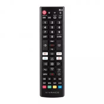 Vivanco VVREMOTELGK yleiskaukosäädin LG-televisioille - musta