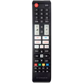 Vivanco VVREMOTESAM yleiskaukosäädin Samsung-televisioille, musta