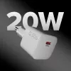 SBS 20W USB-C PD -seinälaturi - valkoinen