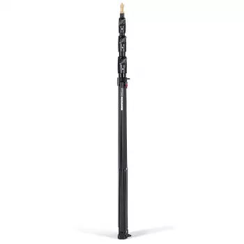 Manfrotto 1004BAC-3 ilmaiskunvaimennettu 4-osainen valojalustasarja (3 kpl:n pakkaus, musta)