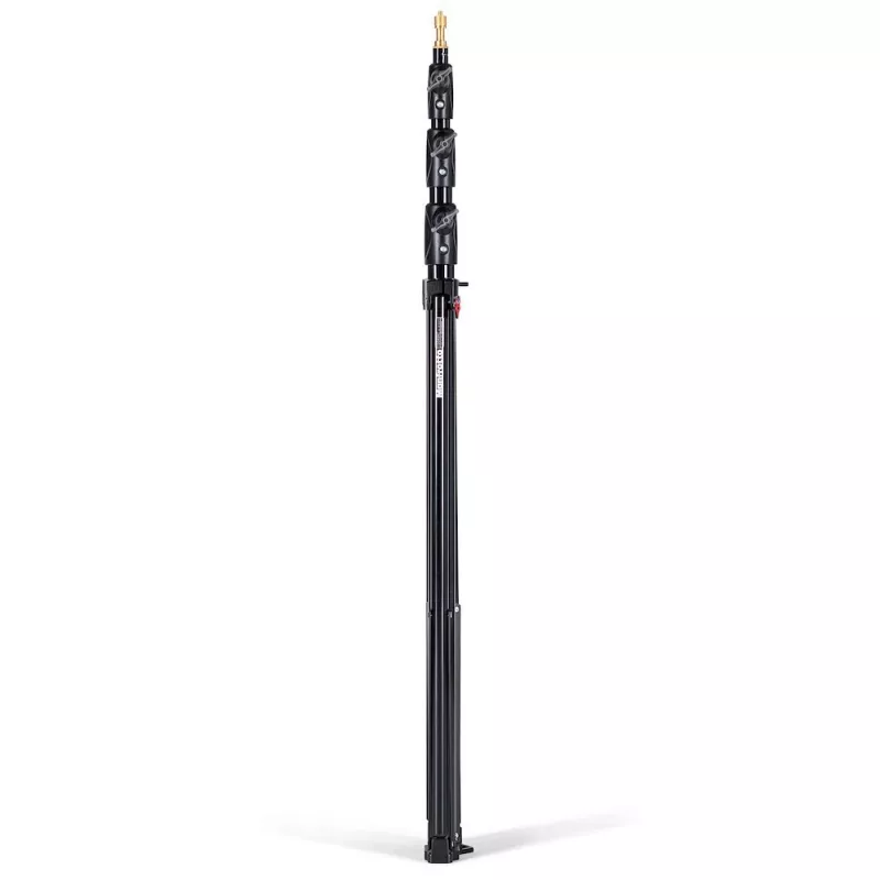 Manfrotto 1004BAC-3 ilmaiskunvaimennettu 4-osainen valojalustasarja (3 kpl:n pakkaus, musta)