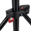 Manfrotto 1004BAC-3 ilmaiskunvaimennettu 4-osainen valojalustasarja (3 kpl:n pakkaus, musta)