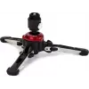 Manfrotto MVMXPROBASE Fluid-jalustajalka FLUIDTECH 3D-liikkeellä XPRO-jalustoille, musta